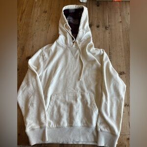 American Eagle men’s hoodie, size small, cream color